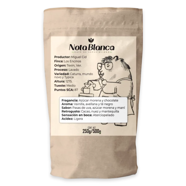 Café de Especialidad: Finca Los Encinos, Texin, Veracruz (copia)